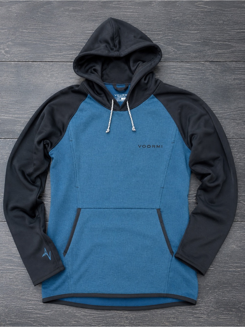 VOORMI Merino Wool Performance Hoodie Men’s L USA Made Unisex Core Construction